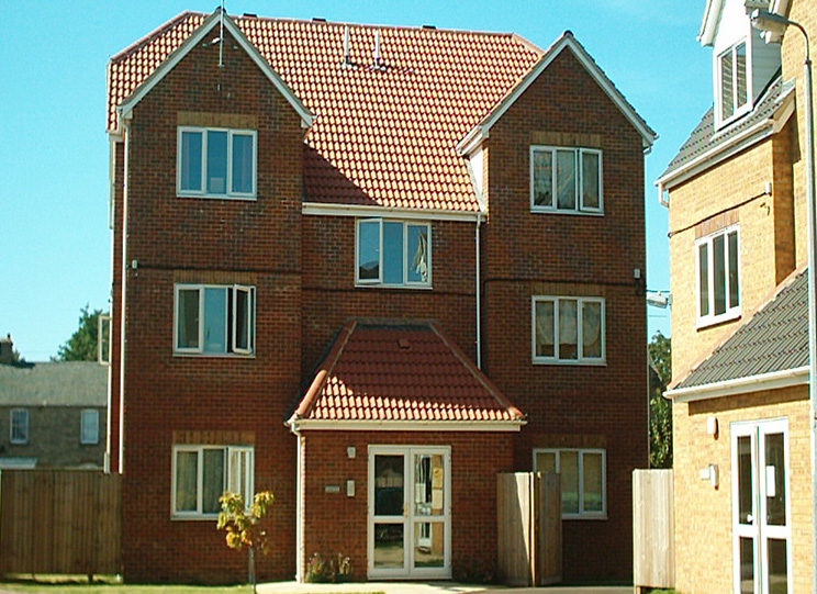 This block of 12 bedsits is situated in Mill Close Wisbech. The bedsits are fully self-contained. Clients fully look after themselves with regular visit from a support member of staff.  These units are often used by people when they first leave Clarkson House before getting their final home. It gives them a supported environment to practice managing their own tenancy. 