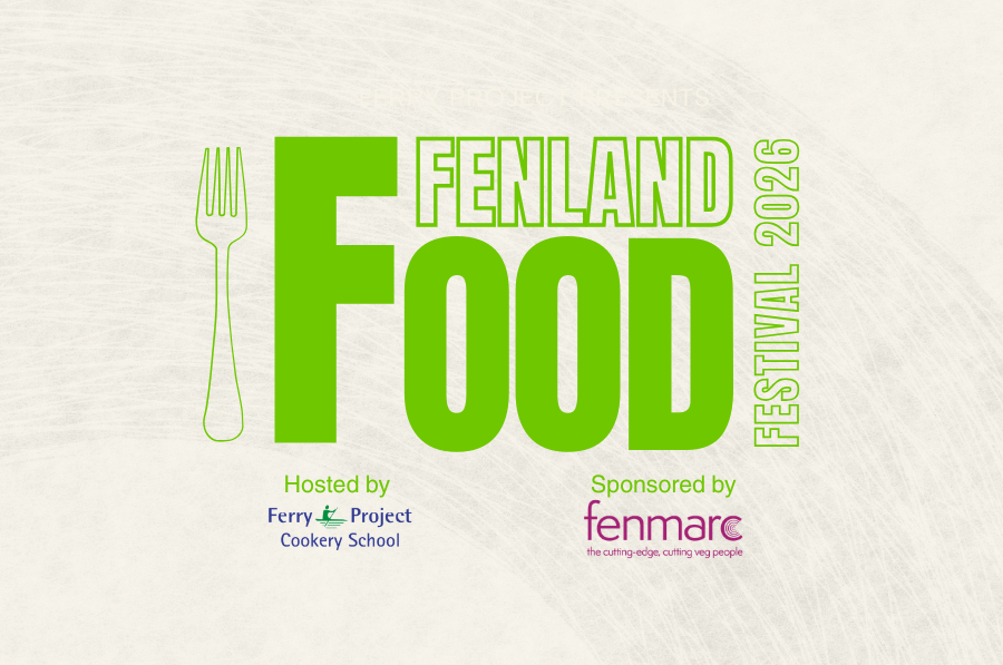 food festival logo - text with image of a fork