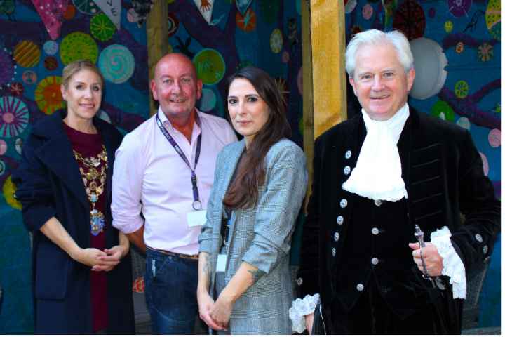 A Moment of Recognition: The High Sheriff and Mayor of Wisbech Visit Ferry Project